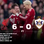 ผลบอล ลิเวอร์พูล 6-0 คาราบัค: ‘หงส์’ ใส่ยับชิงตั๋ว น็อคเอาต์ UCL