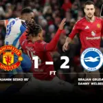 ผลบอล แมนยู พบ ไบรท์ตัน : ผีพ่ายนกนางนวล ตกรอบ เอฟเอ คัพ รอบ 3