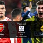 ทายผลบอล แชมเปี้ยนส์ ลีก : อาร์เซน่อล พบ ไครัต (28/01/2026)