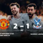 ผลบอล แมนยู 2-1 คริสตัล พาเลซ : ฮีโร่ผีแดง “เชชโก้” พา ‘แมนยู’ รั้งอันดับ 3