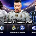 ทีเด็ดบอล 21เมษายน69