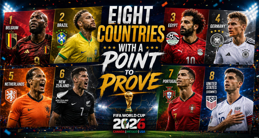 2026 FIFA World Cup Eight Countries With a Point to Prove