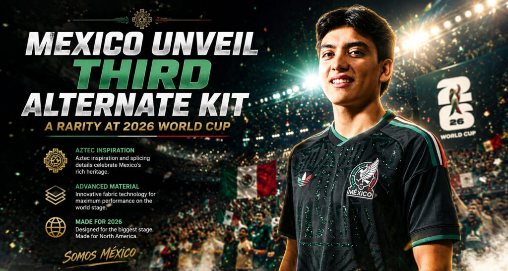 Mexico’s 2026 World Cup kit reveal