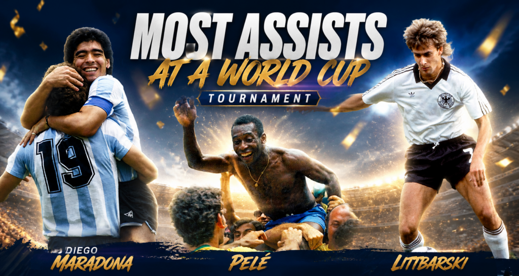 Most Assists at a World Cup Tournament