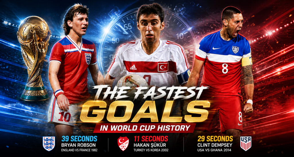 The Fastest Goals in World Cup History