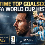 Lionel Messi at World Cup all-time top scorer