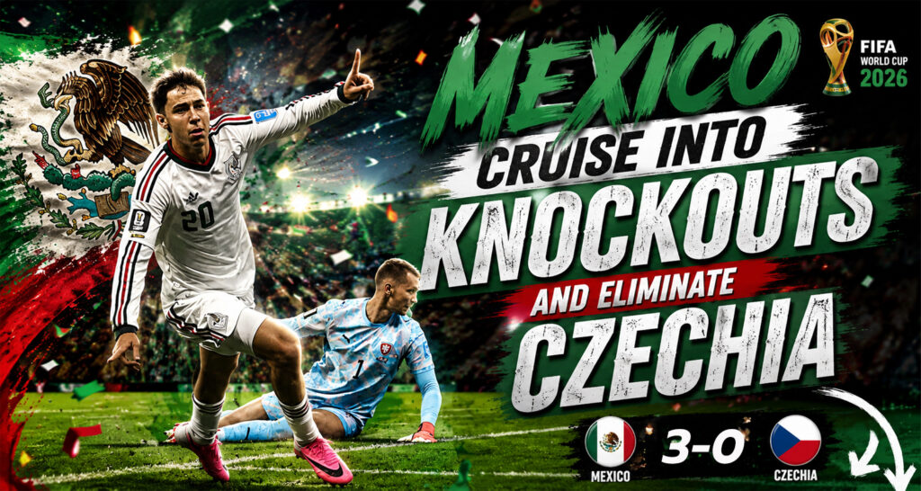 Mexico cruise into knockouts