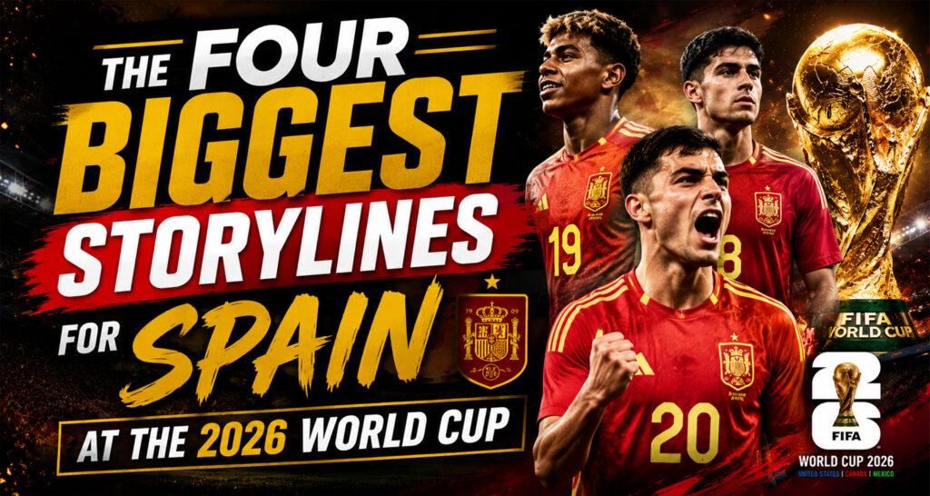 เจาะ 4 ประเด็นร้อน ทีมชาติสเปน ในฟุตบอลโลก 2026