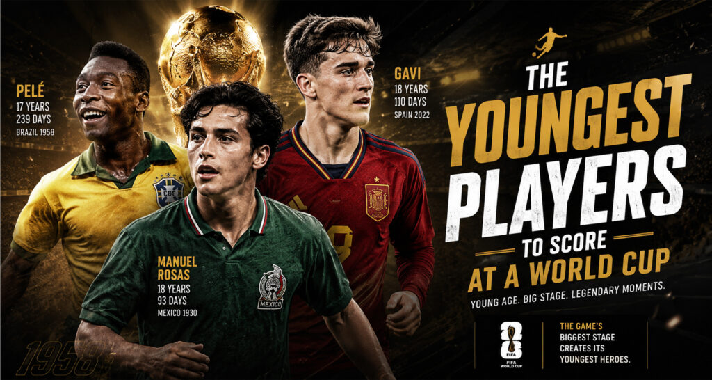 The Youngest Players to Score at a World Cup