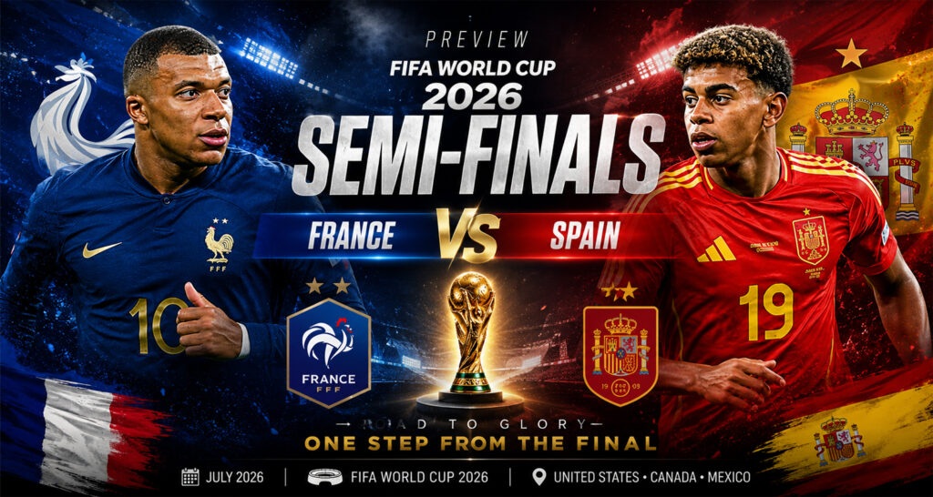 FRACNE VS SPAIN Fifa world cup 2026