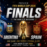 Preview Fifa world cup 2026 FINALS Argentina VS Spain