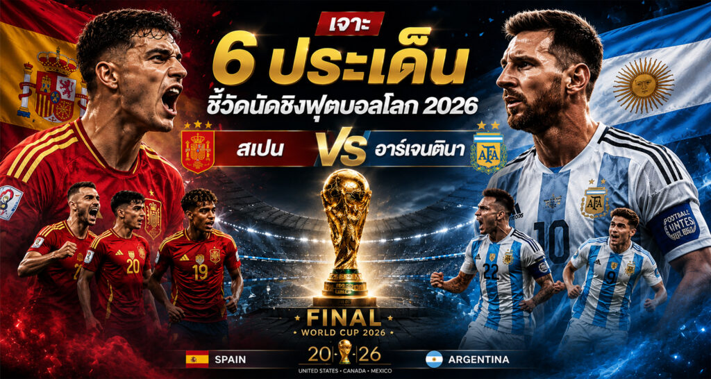 Spain vs Argentina Six Key 2026 World Cup Final