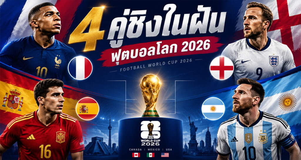 four potential World Cup finals