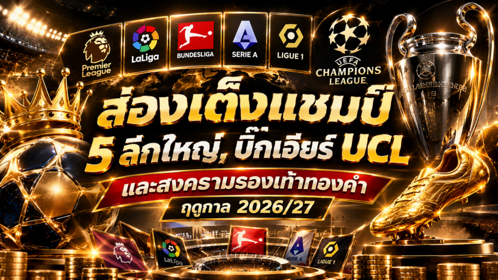 the 5 major leagues in the UCL