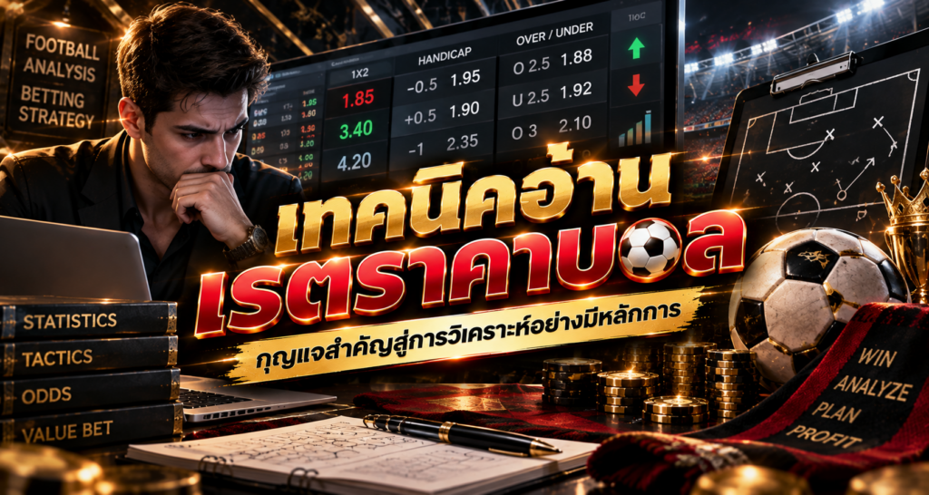 เทคนิคอ่านเรตราคาบอล