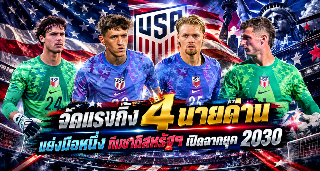 4 นายด่านลุ้นมือหนึ่งสหรัฐฯ