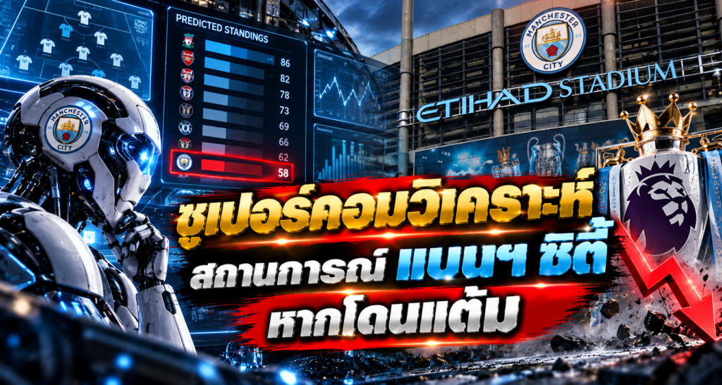 ซูเปอร์คอมวิเคราะห์แต้มแมนฯ ซิตี้