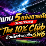 สแกน 5 แข้งสายลับนอกกระแส ตัวเด็ดทำแต้มฉีก GW6